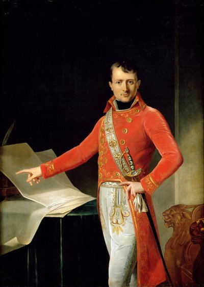 Portrait of Napoleon I (1769-1821) by Anne Louis Girodet de Roucy Trioson